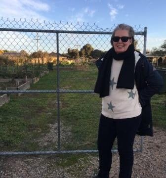 Mary Daly coordinator Wangaratta community garden