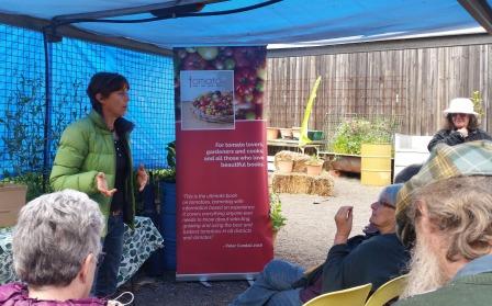 Karen Sutherland free garden talk at Maryborough community garden